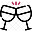 Wine Alcoholic Beverage Icon
