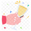 Party Drink Wine Glass Alcohol Icon