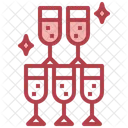 Wine Glasses  Icon