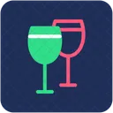 Wine Drink Glasses Icon