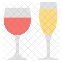 Wine Glasses  Icon