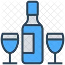 Travel Wine Alcohol Icon