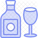 Food Culture Duotone Line Icon Icon