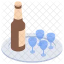 Wine Wine Bottles Beer Bottles Icon