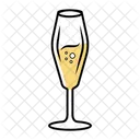 Sparkling Champagne Flute Icon
