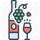 Wine Drink Liqueur Icône
