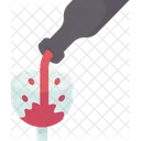 Wine Pouring Drink Icon