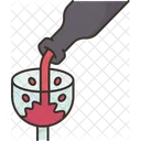 Wine Pouring Drink Icon