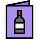 Wine List Kitchen Icon