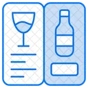 Wine Menu Drink Menu Bar Menu Icon