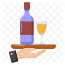 Wine Serving  Icon