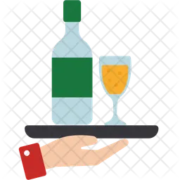 Wine Serving  Icon