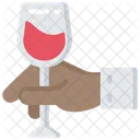 와인 시음 알코올 아이콘