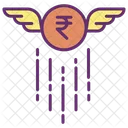 Mrupees Wing Flying Rupee Icon