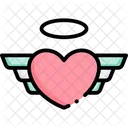 Wing Love Heart Icon