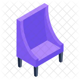 Wing Chair  Icon