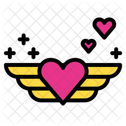 Wing heart Icon