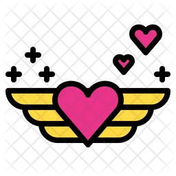 Wing heart  Icon