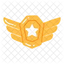 Wing star medal  Icon