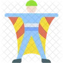 Wing Suit Flying Suit Sports Icon