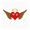 Bird Angel Feather Icon