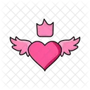 Winged heart  Icon