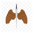 Bird Angel Feather 아이콘