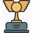 Winged Trophy Winged Cup Trophy Icon