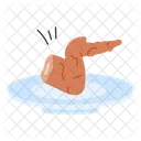 Wings Chicken Meat Icon