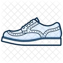 Footwear Icon Flat Style Symbol