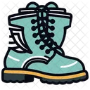 Footwear Icon Flat Style 아이콘