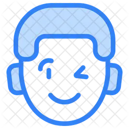 Wink Emoji Icon
