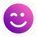 Wink Winking Emoji Icon