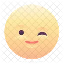 Wink Emoji Smiley Icon