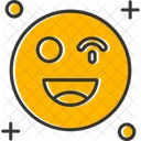 Wink Wink Emoji Emoticon 아이콘