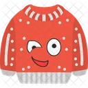 Wink Emoji Sweatshirt Icon