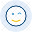 Wink B Emoji Expression Icon