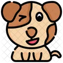 Wink Dog  Icon