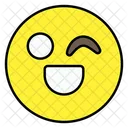 Wink Emoji Emoticon Smiley Icon