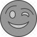 Wink Emoji  Icon