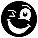 Wink Emoji Wink Expression Emotag Icon