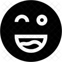 Wink Emoji Emotion Icon
