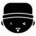 Wink Emoji Face Icon