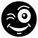 Wink Emoji Wink Expression Emotag Icon