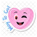 Wink Heart  アイコン
