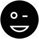 Wink Bemused Face Icon
