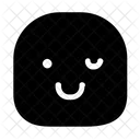 Wink Emoji Smiley Icon