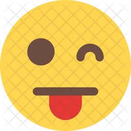 Wink Tongue Emoji Icon