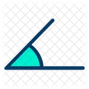 Akut Grad Geometrie Symbol