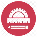 Winkelmesser Geometrie Messen Icon